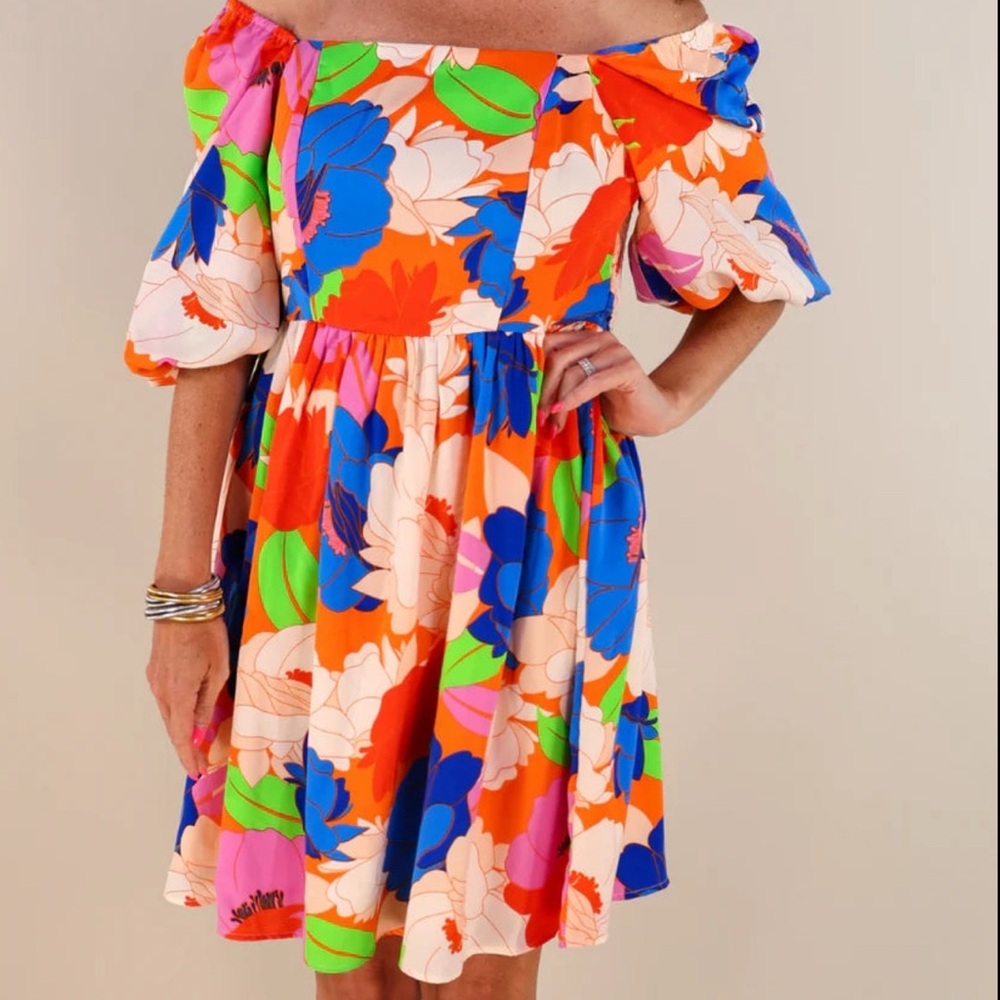 Colorful Floral Dress